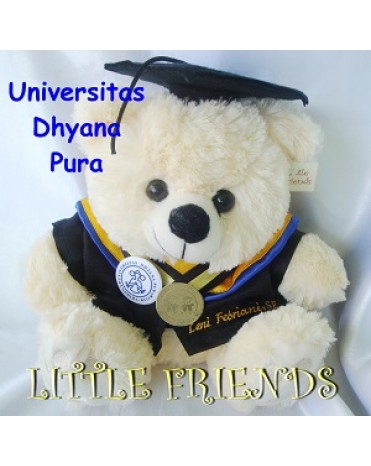 Boneka Wisuda Universitas Dhyana Pura (30 cm)